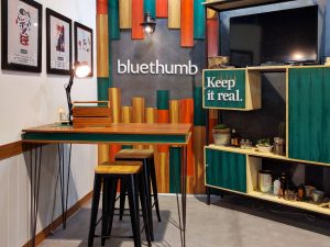 Exhibit Booth Design by Bluethumb Brand Design Agency